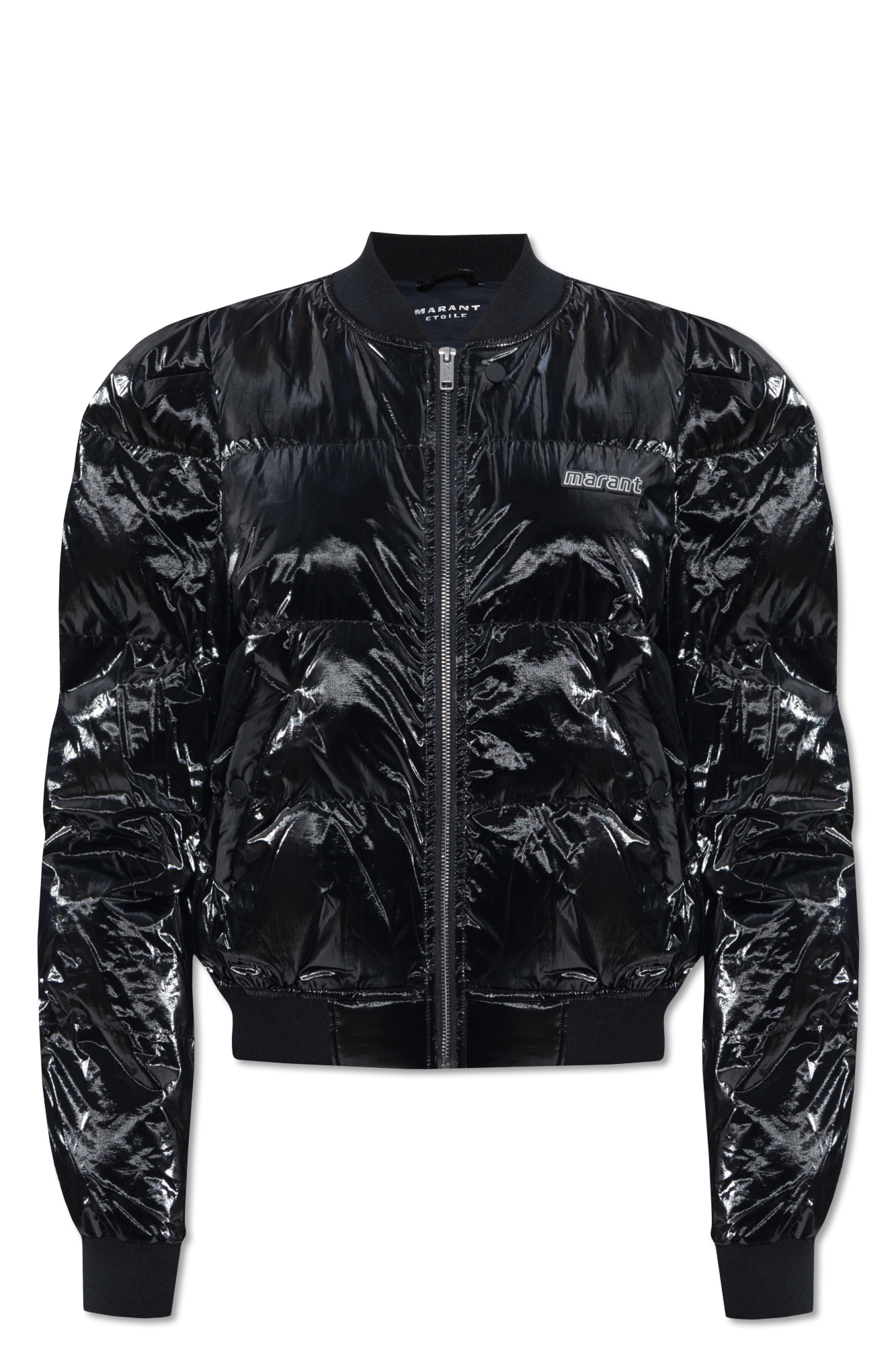 Black 'Cody' jacket with logo Marant Etoile - Vitkac Canada